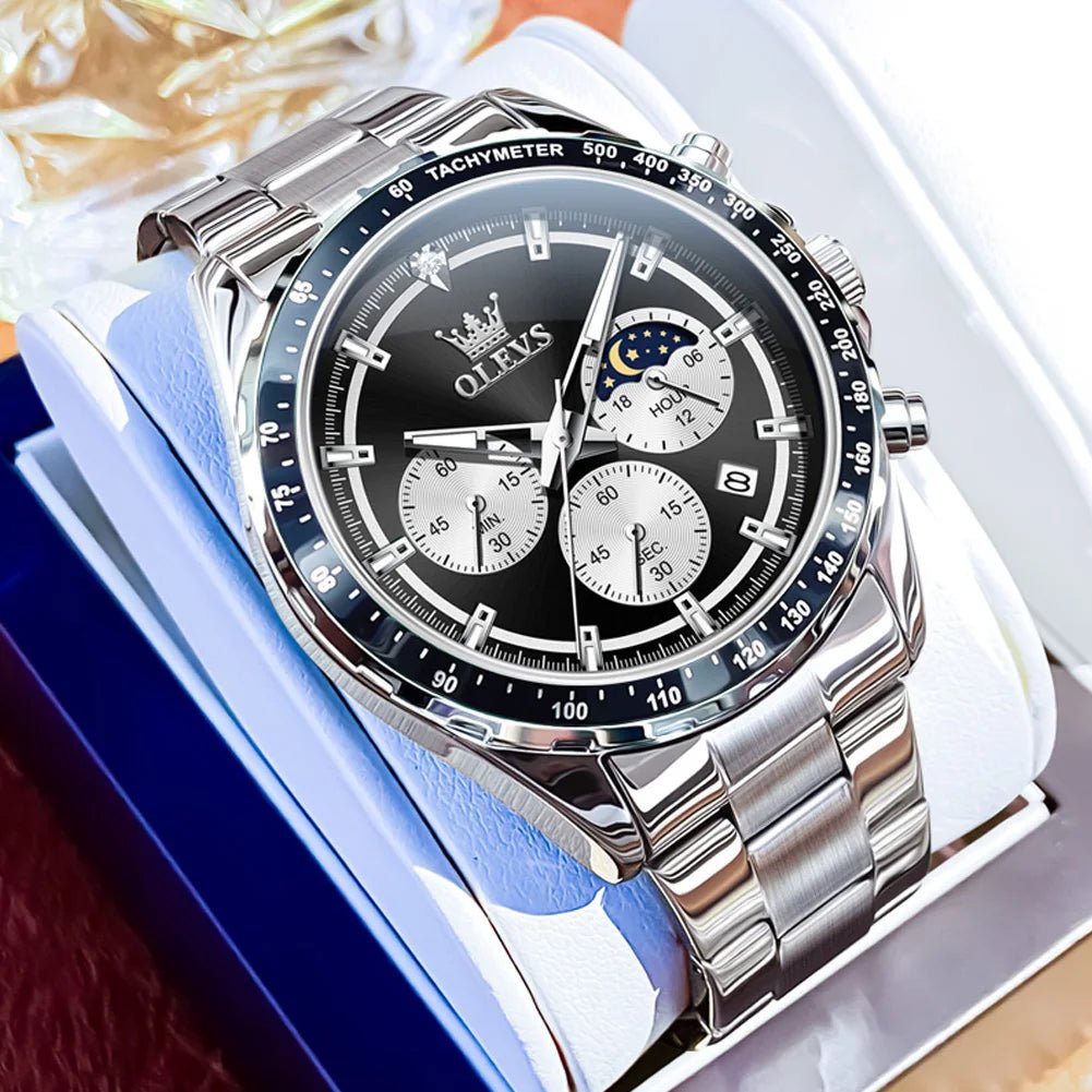OLEVS Men's Watches Fashion Sports Green - Oreela