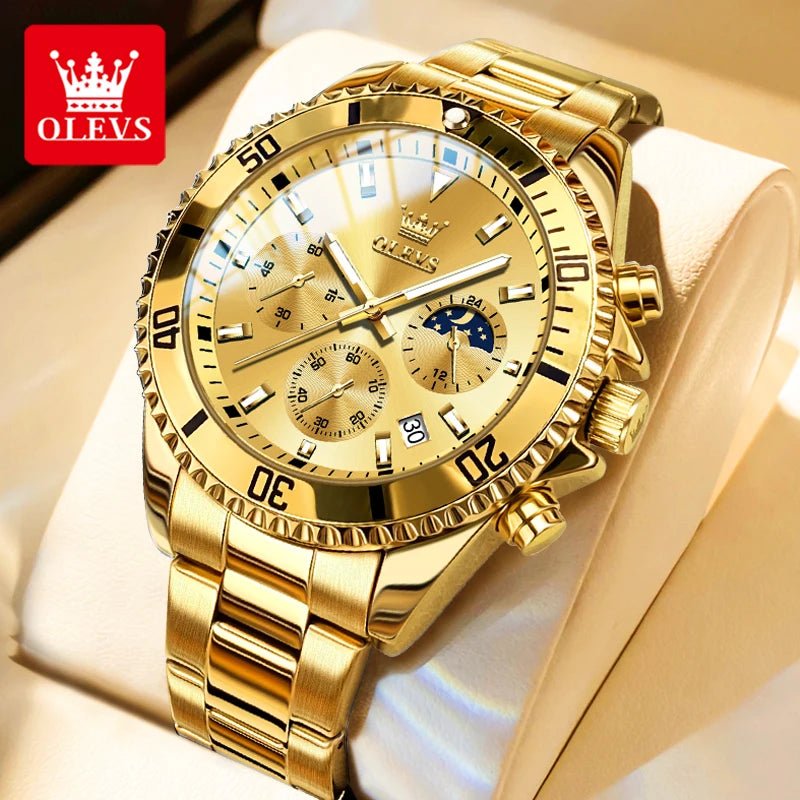 OLEVS Moon Phase Men's Watch - Oreela