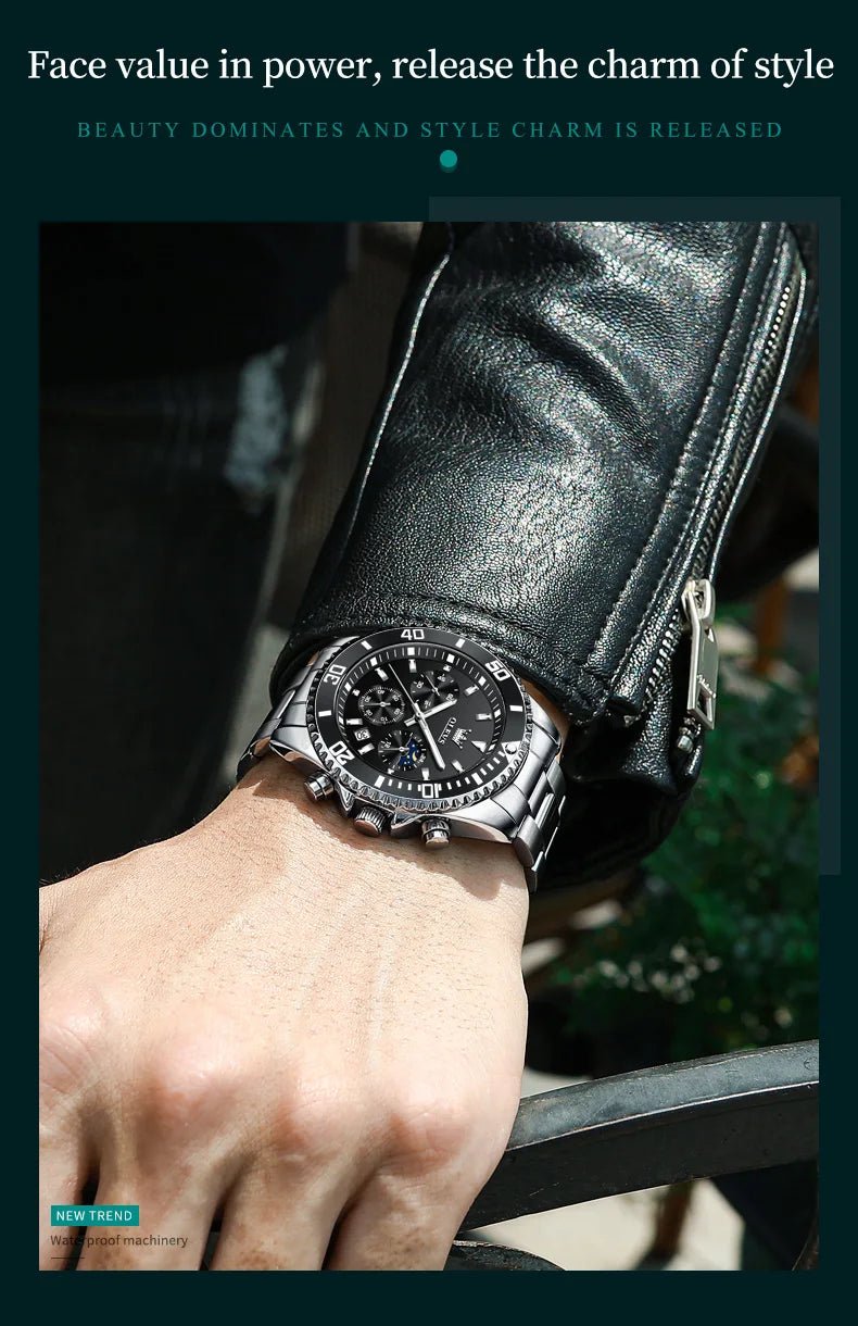 OLEVS Moon Phase Men's Watch - Oreela