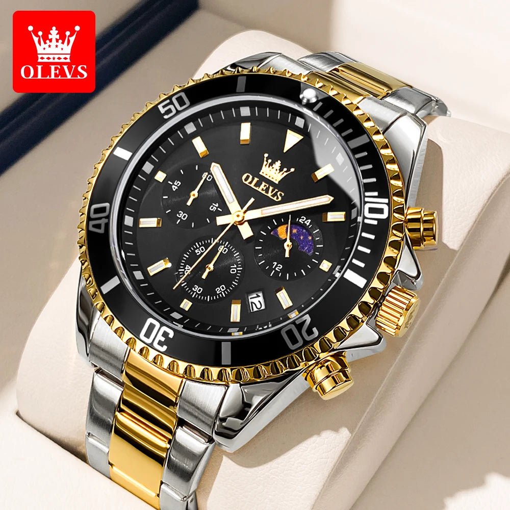OLEVS Moon Phase Men's Watch - Oreela
