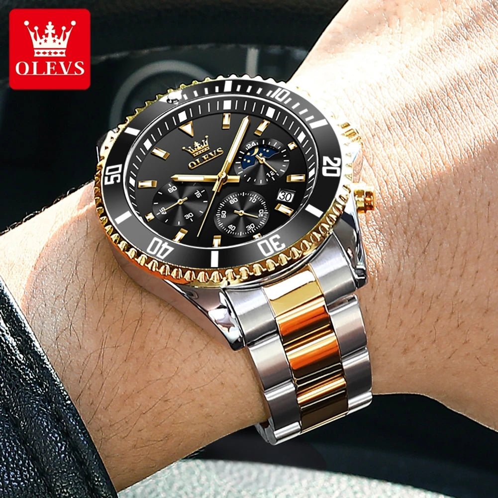 OLEVS Moon Phase Men's Watch - Oreela