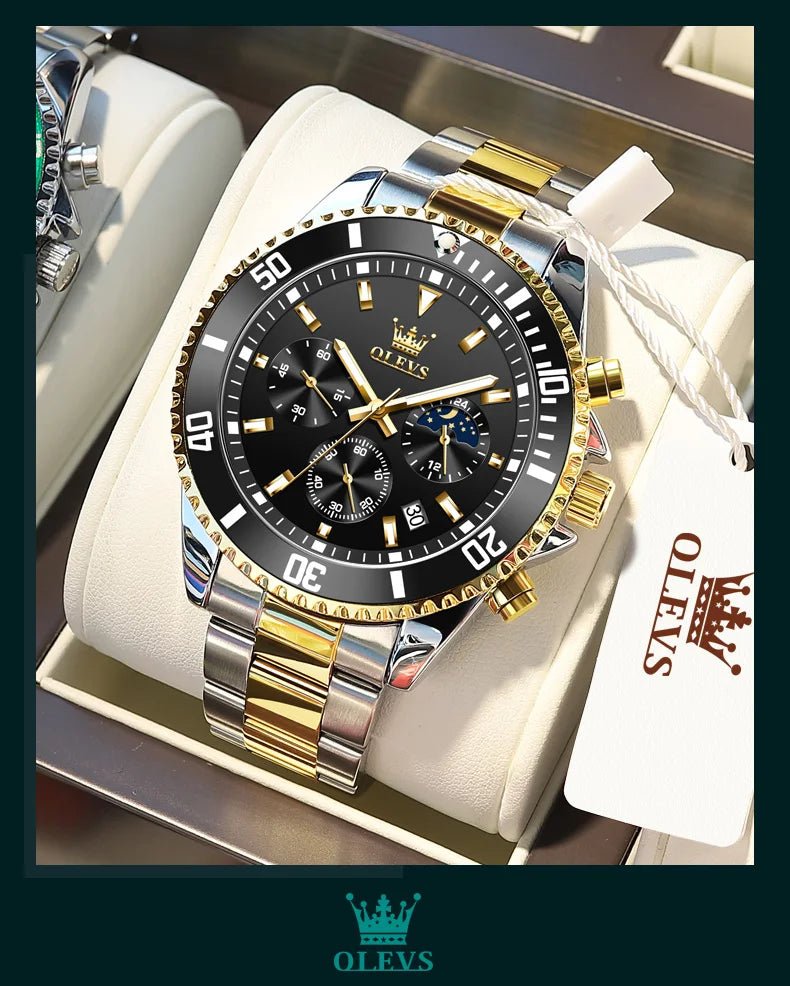 OLEVS Moon Phase Men's Watch - Oreela