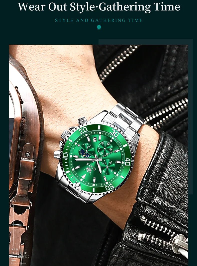 OLEVS Watch For Men Classic with Date Dress Luxury Big Face - Oreela