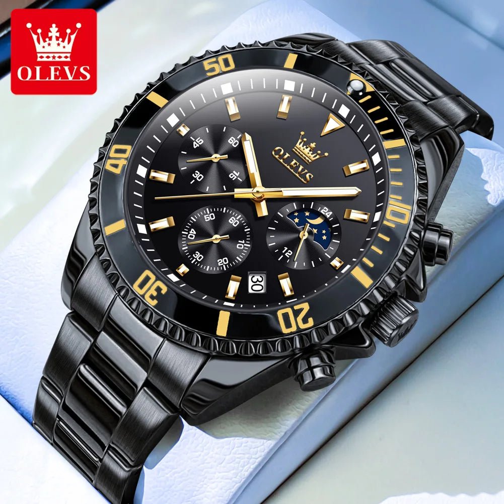 OLEVS Watch For Men Classic with Date Dress Luxury Big Face - Oreela