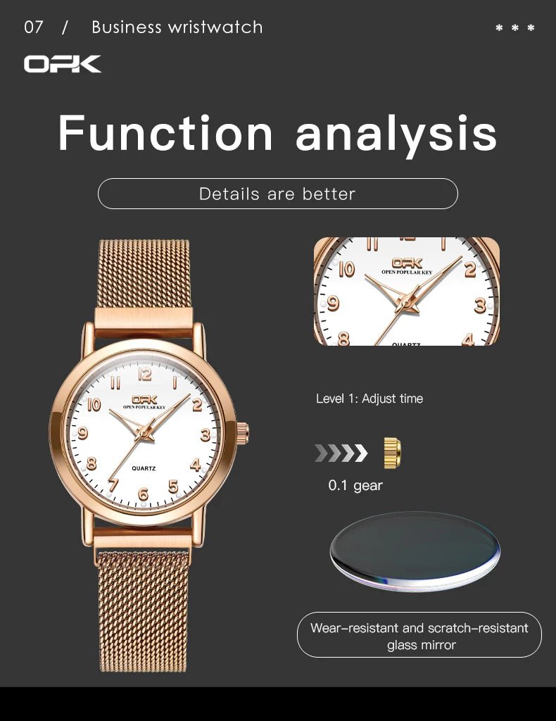 OPK Women's Watches Simple Fashion Original Wristwatch - Oreela