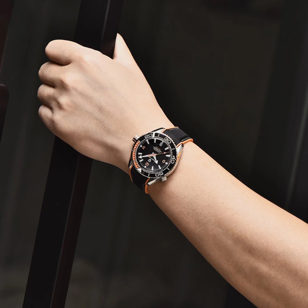 PAGANI DESIGN 100M Waterproof Watch Outdoor Military Sports Ultra Luminous Dial Men's - Oreela