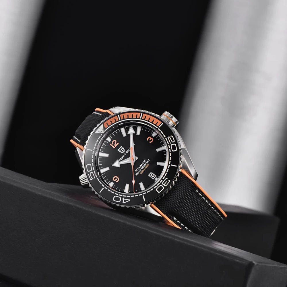 PAGANI DESIGN 100M Waterproof Watch Outdoor Military Sports Ultra Luminous Dial Men's - Oreela