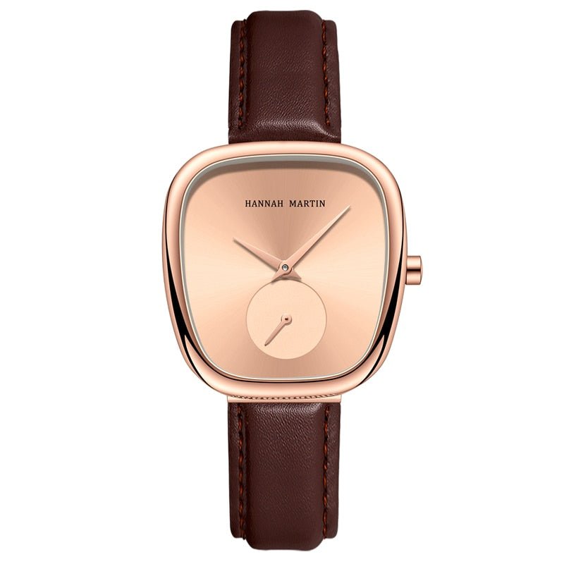 Premium Leather Strap Wristwatch - Oreela