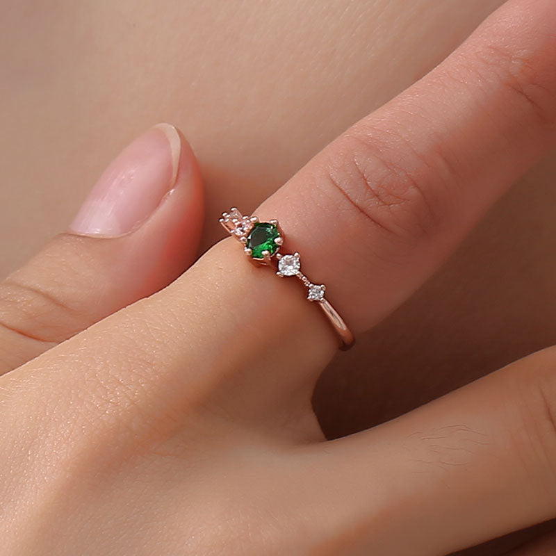 Emerald Elegance Ring