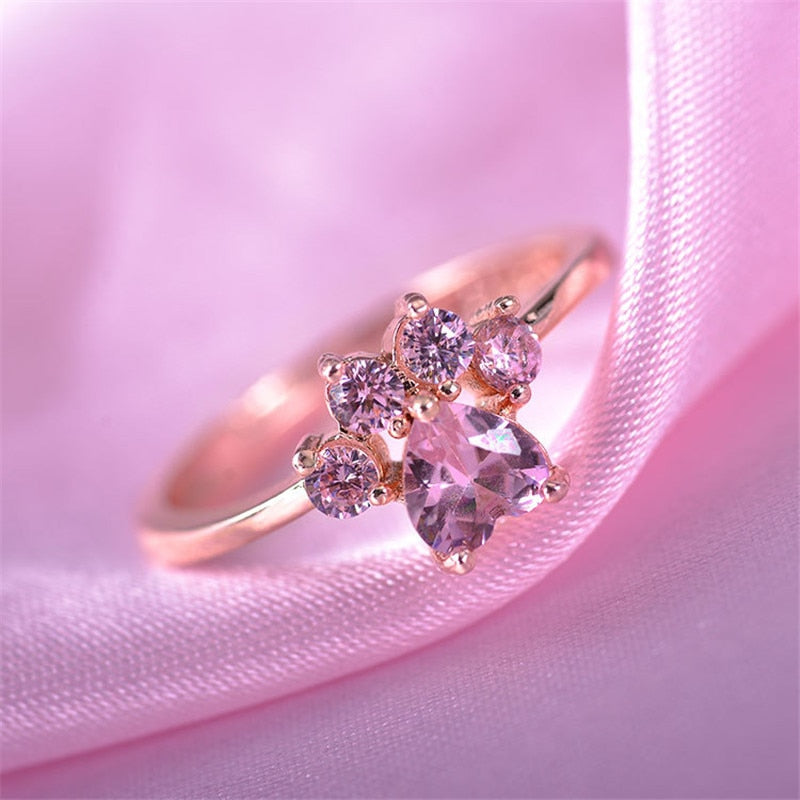 Amara Paw Ring