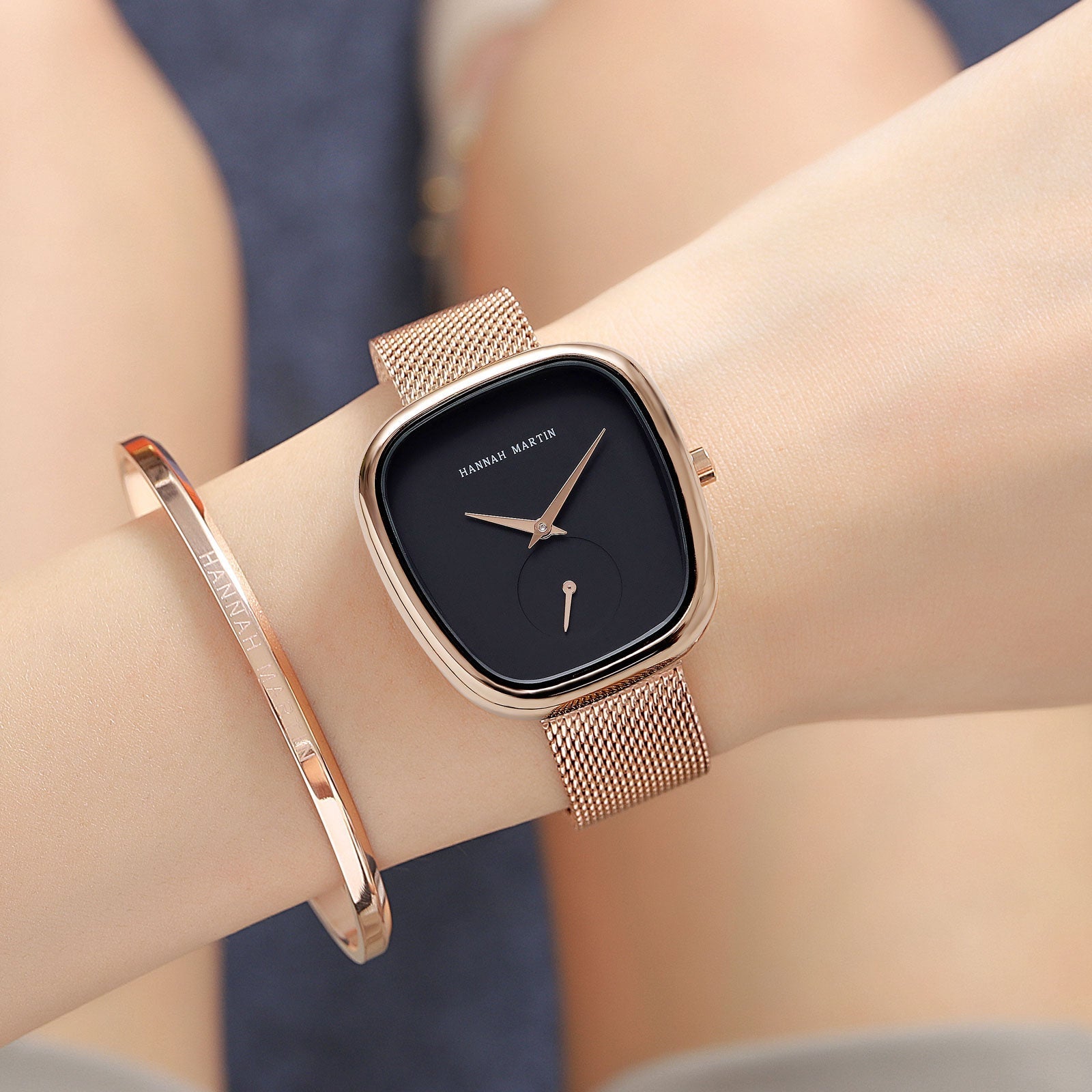 Quartz Analog Wrist Watch with Minimalist Design - Oreela