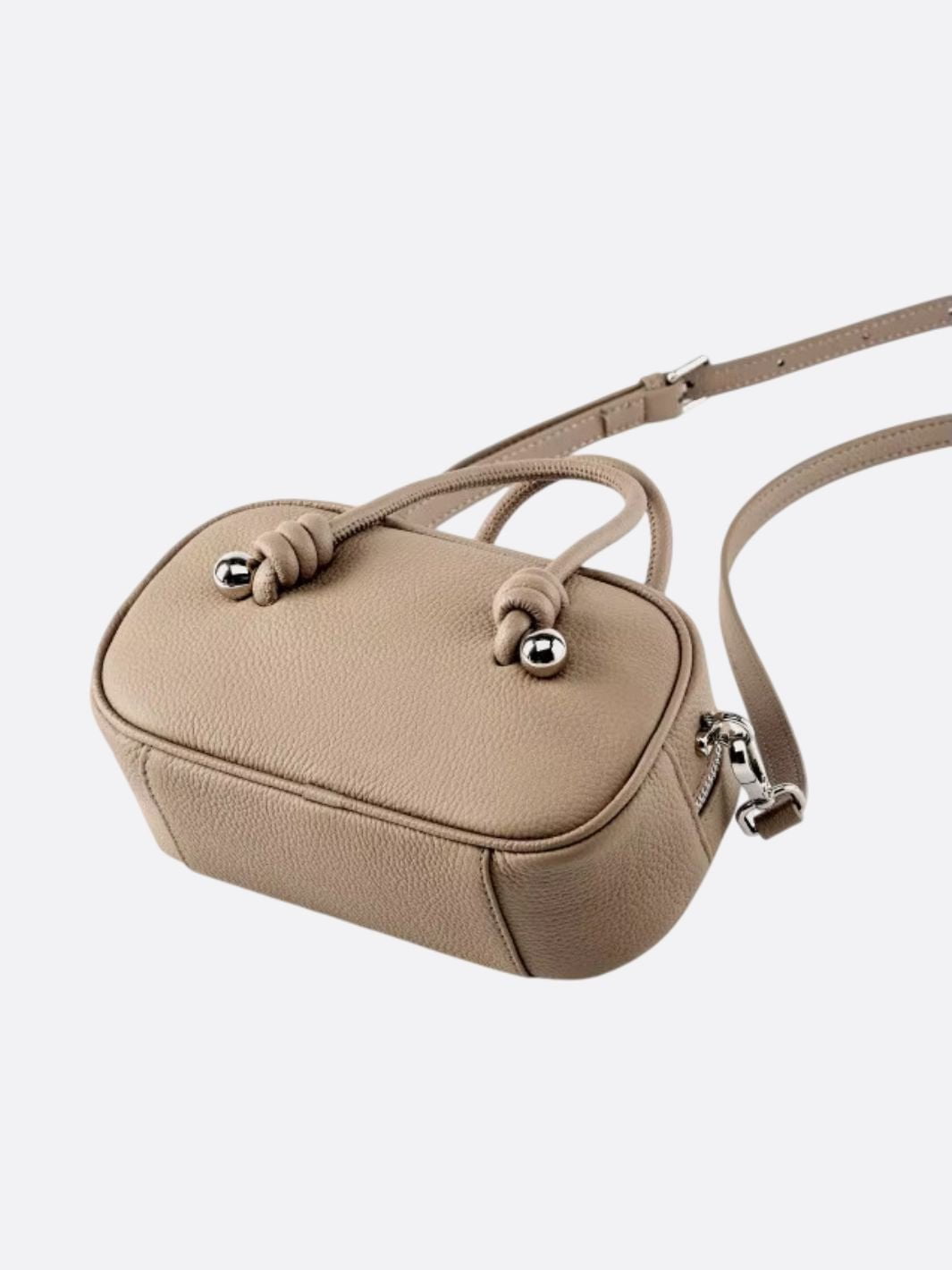 Rectangular Genuine Leather Handbag for Women - Oreela