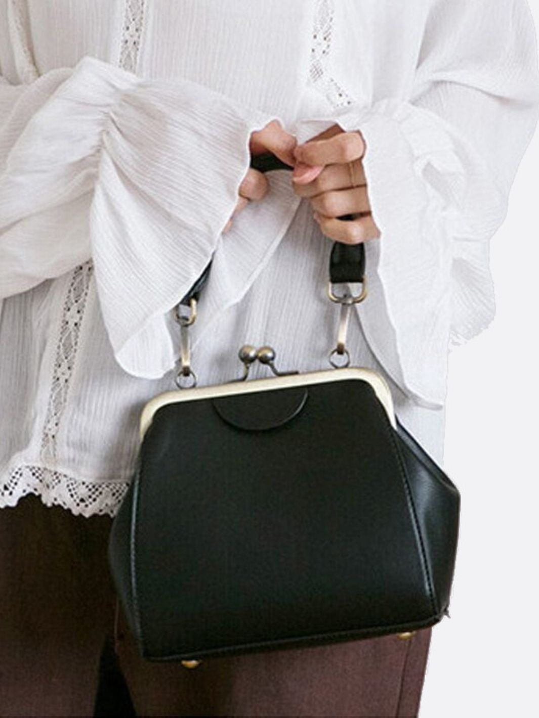 Retro Leather Purse Handbag - Oreela