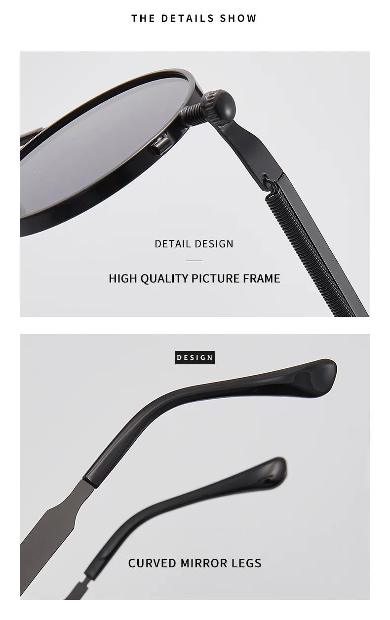 Retro Men Punk Style Sunglasses - Oreela
