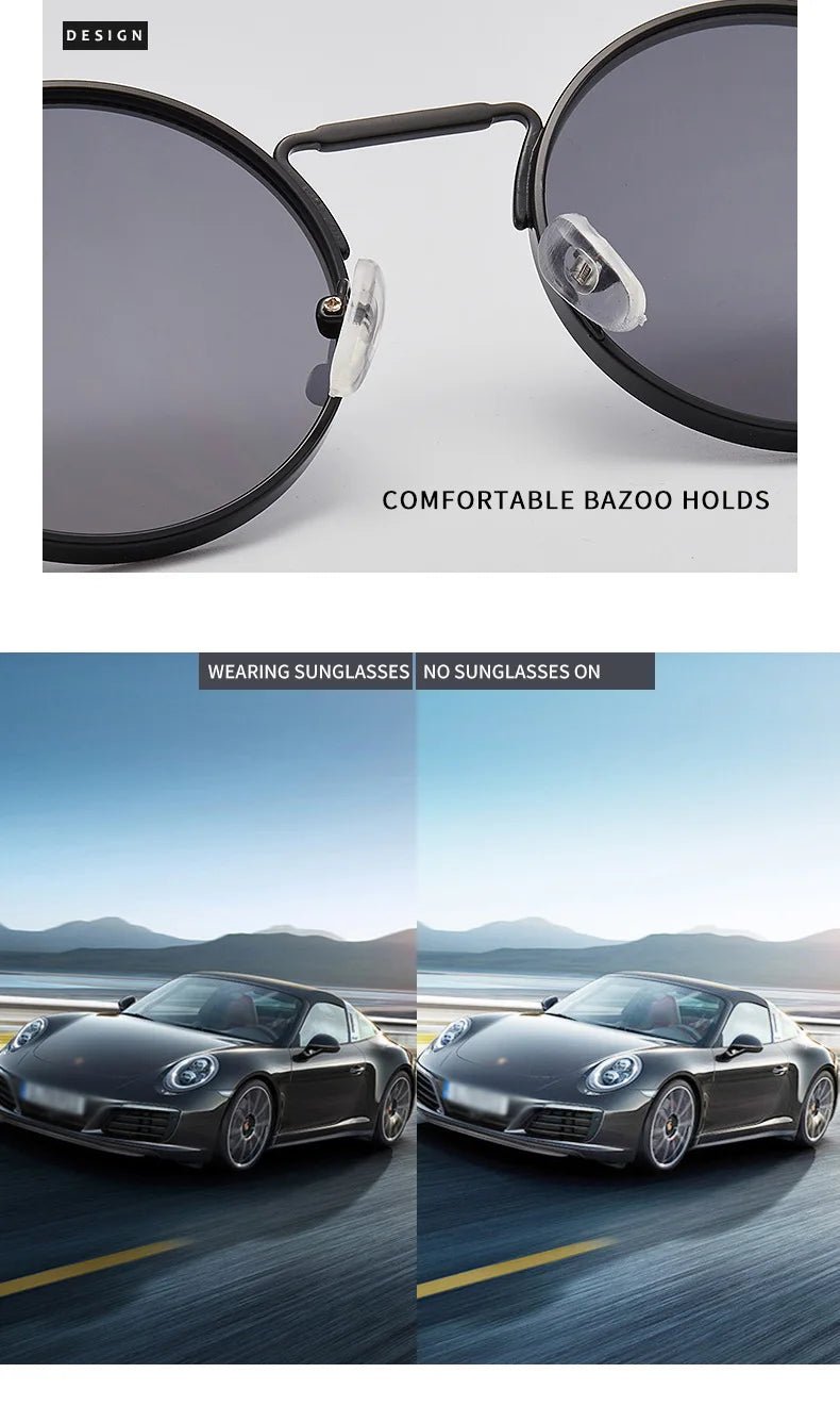 Retro Men Punk Style Sunglasses - Oreela