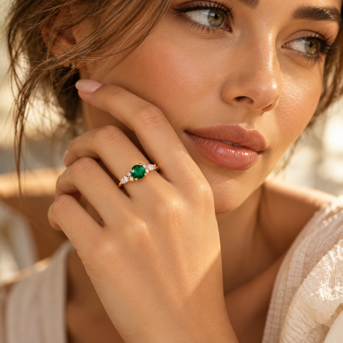 Emerald Elegance Ring