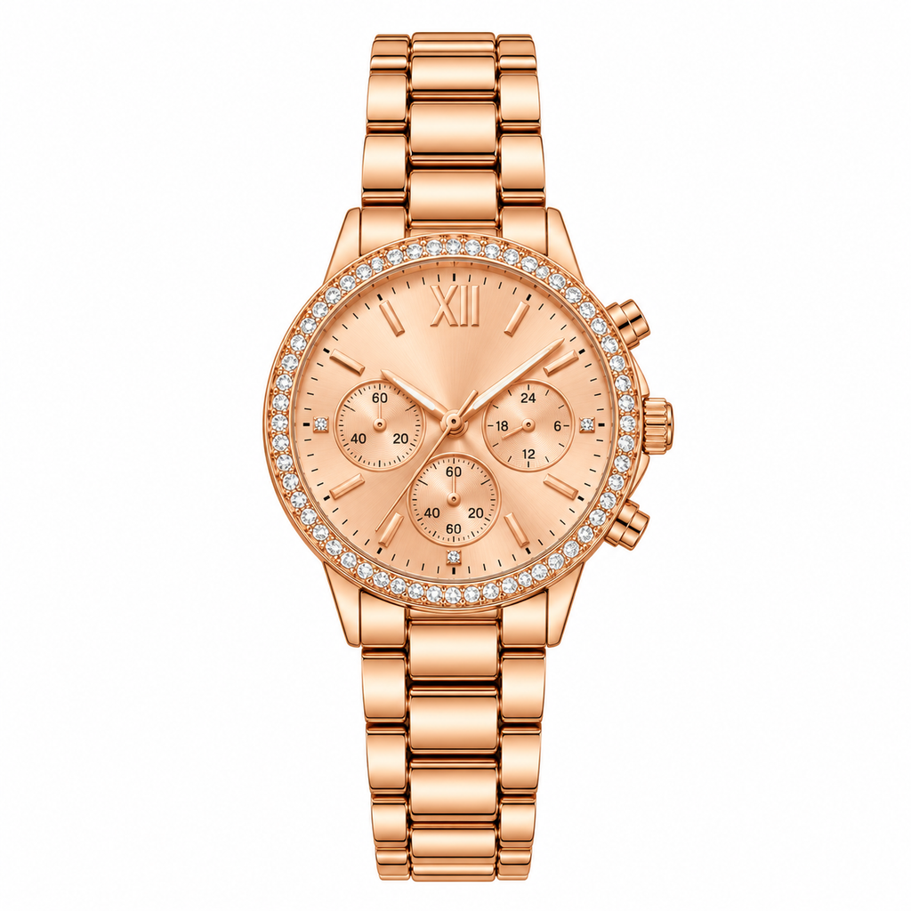 Rose Gold Elegance Watch