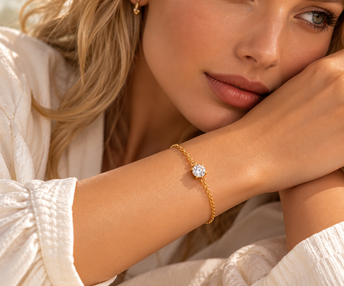 Luminous Solitaire Bracelet