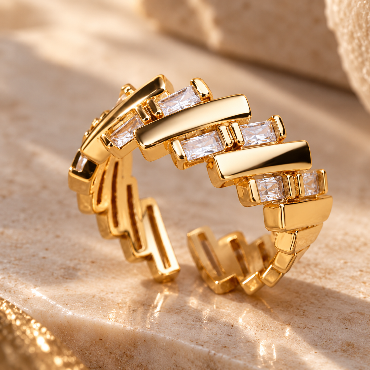 Élan Gold Ring