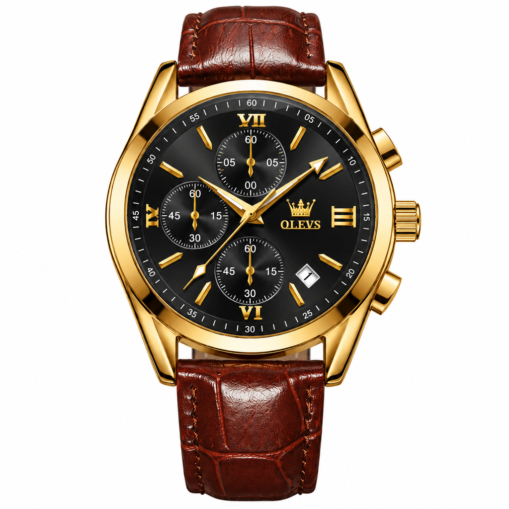 Prestige Gold Chronograph Watch