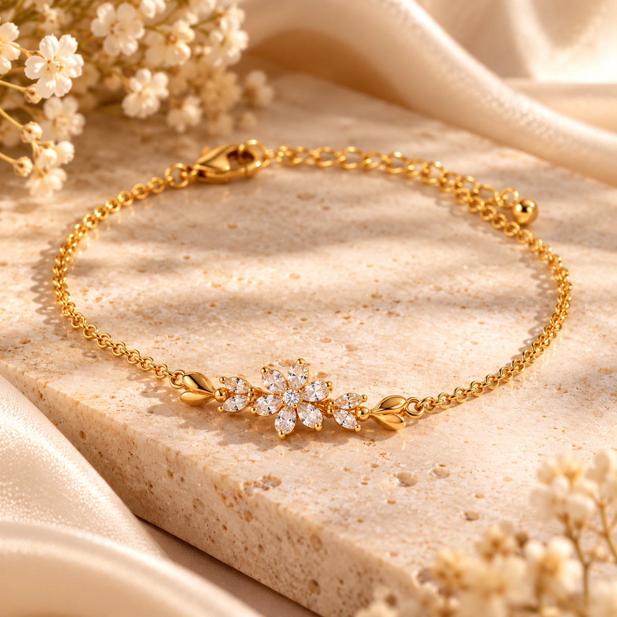 Floral Glow Bracelet