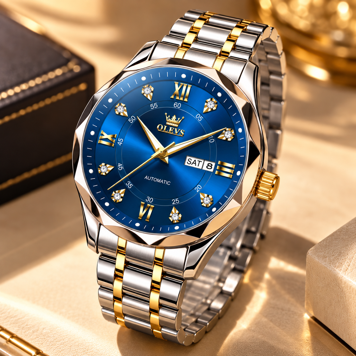 Royal Blue Men's Watch