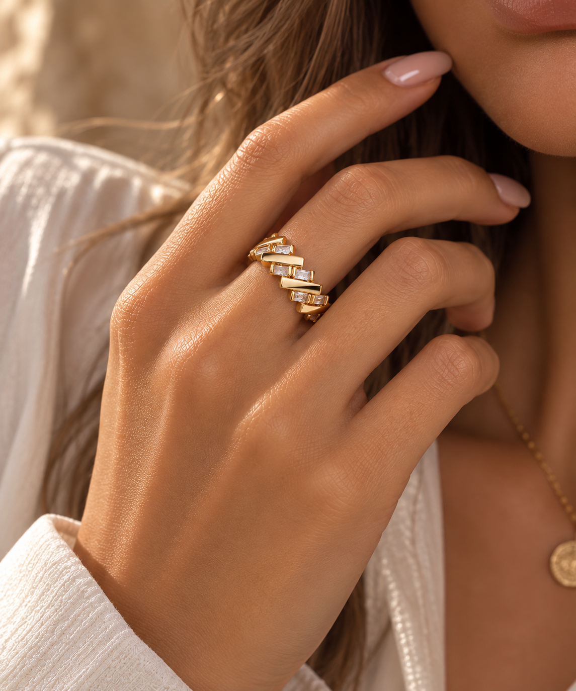 Élan Gold Ring