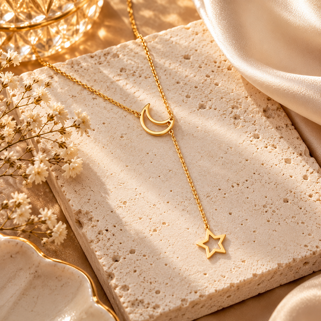 Moonlight Star Necklace