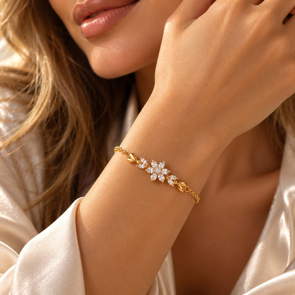 Floral Glow Bracelet