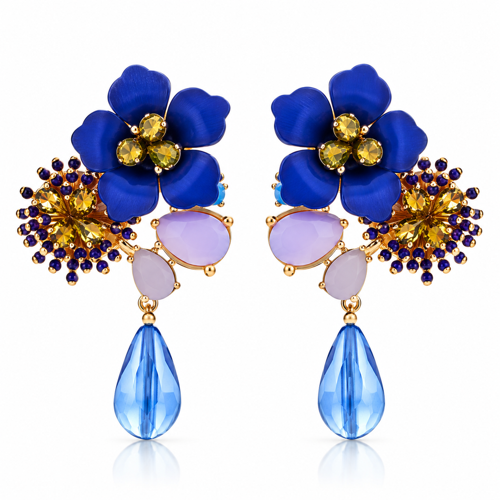 Bloom Drop Earrings