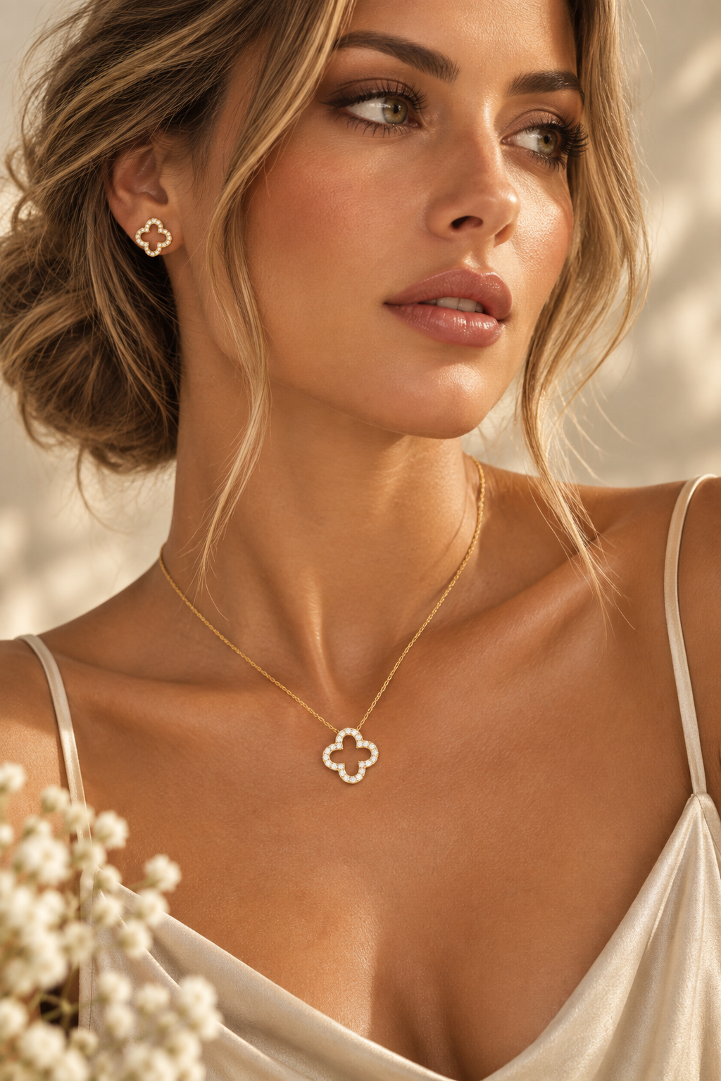 Lucky  Clover Necklace