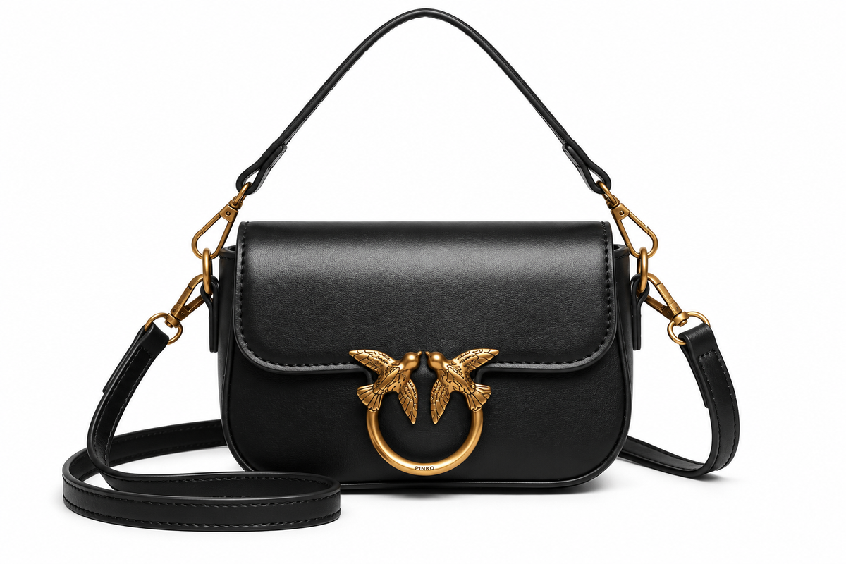 Golden Swallow Crossbody Bag