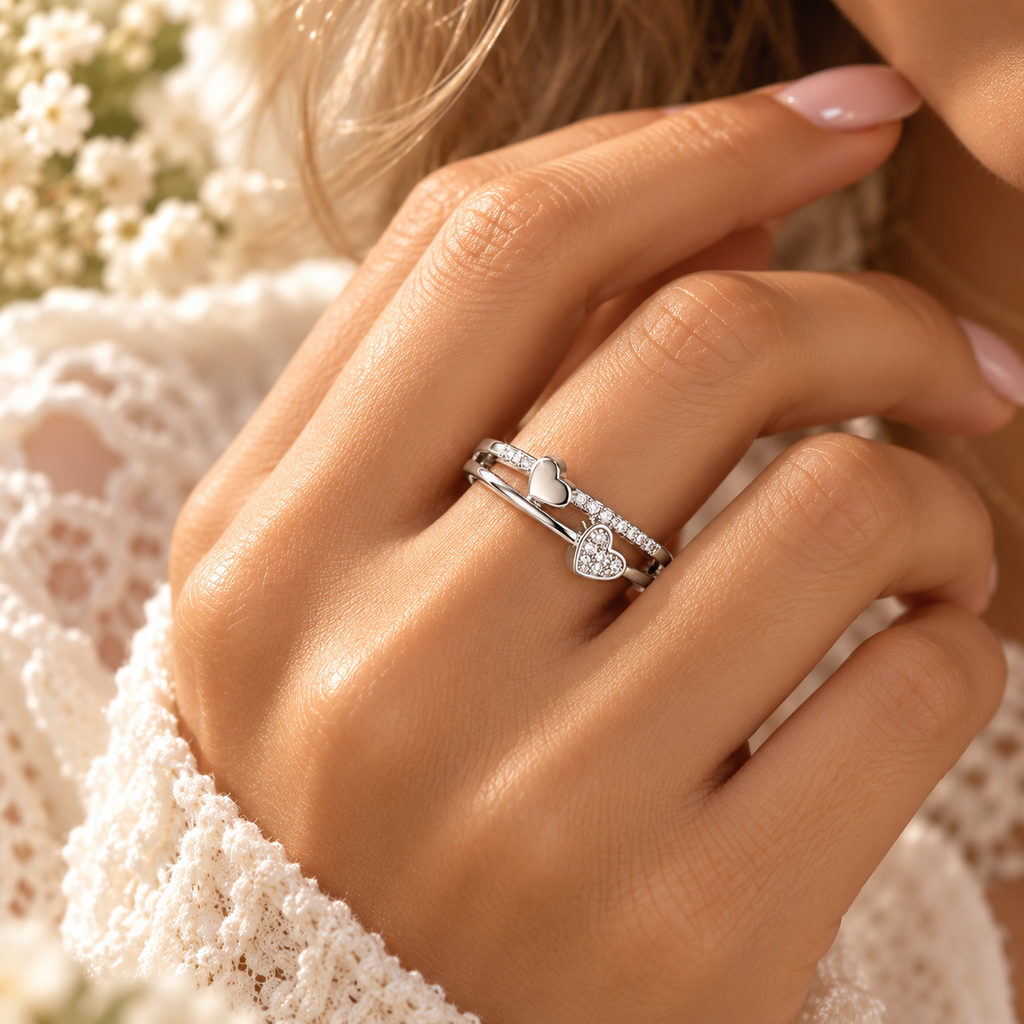 Amour Heart Ring