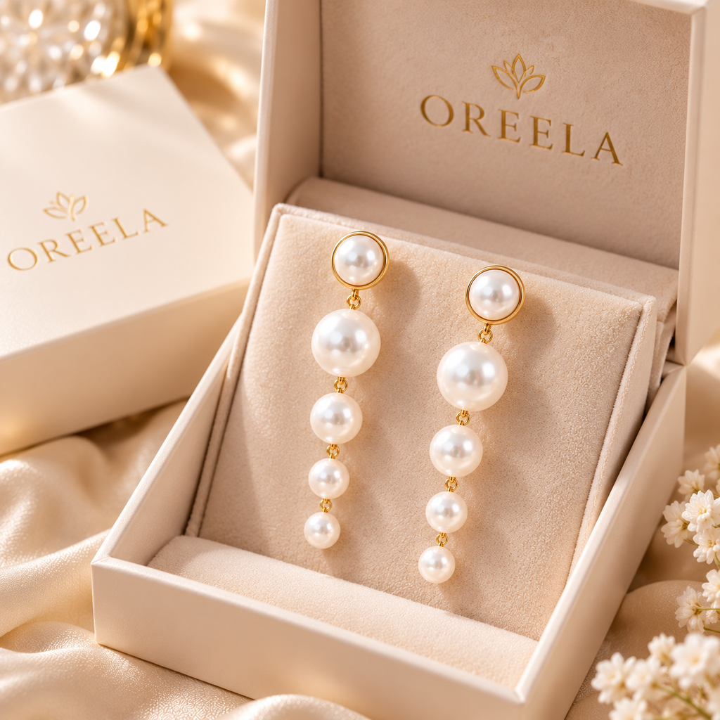 Pearl Cascade Elegance