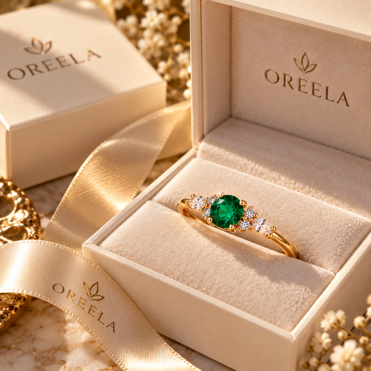 Emerald Elegance Ring