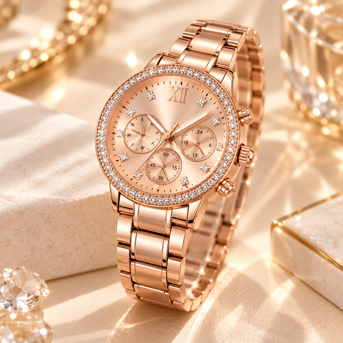 Rose Gold Elegance Watch