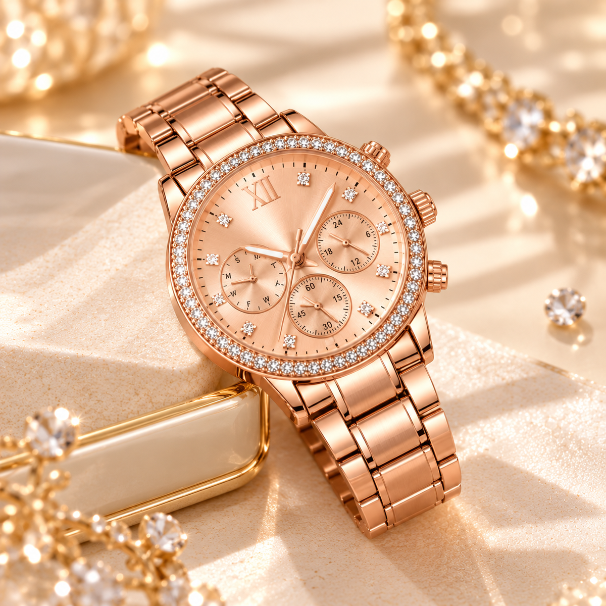 Rose Gold Elegance Watch