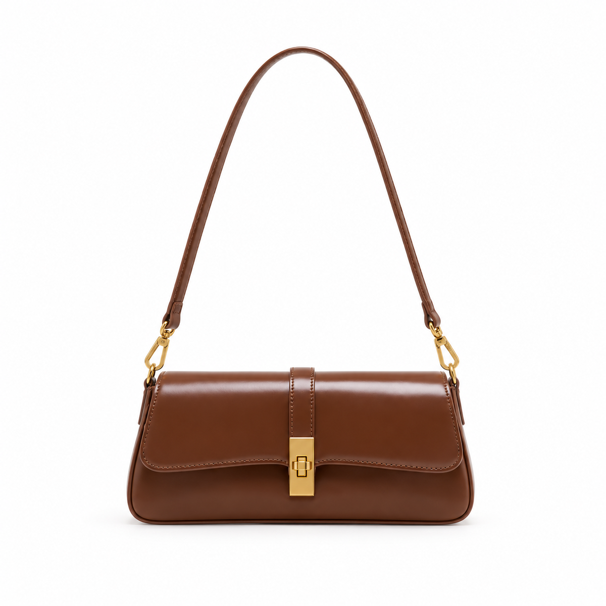 Granada Classic Leather Shoulder Bag