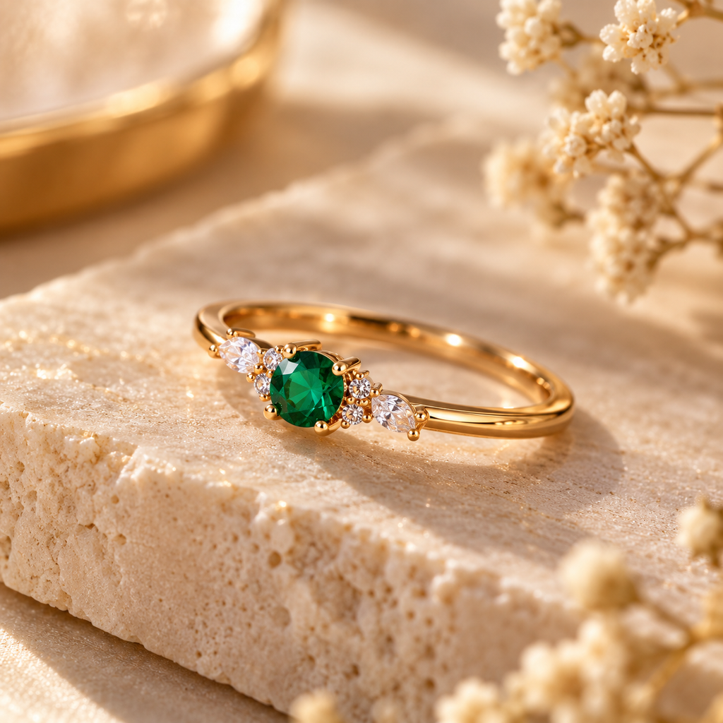 Emerald Elegance Ring