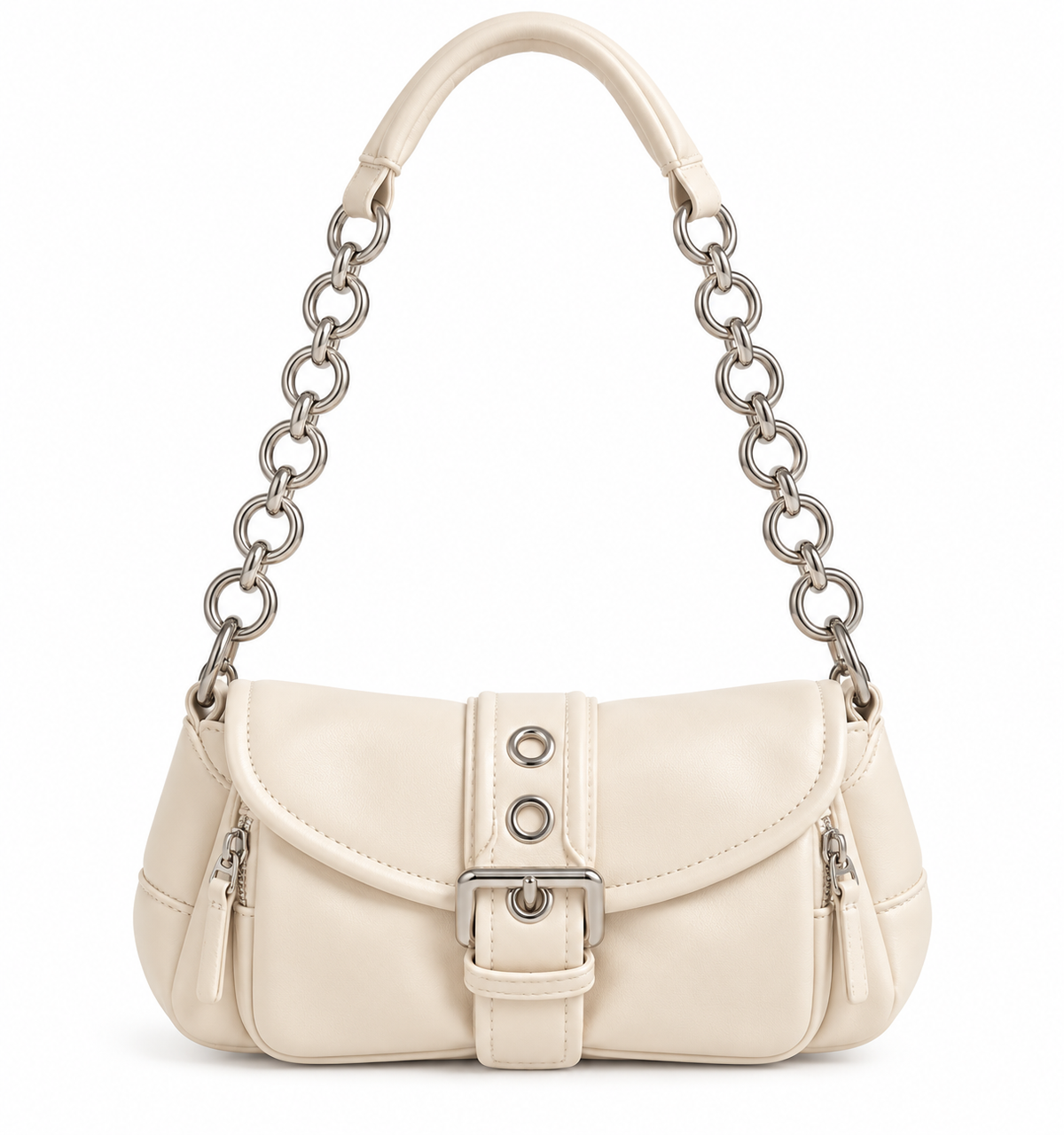 Retro Elegance Chain Shoulder Bag