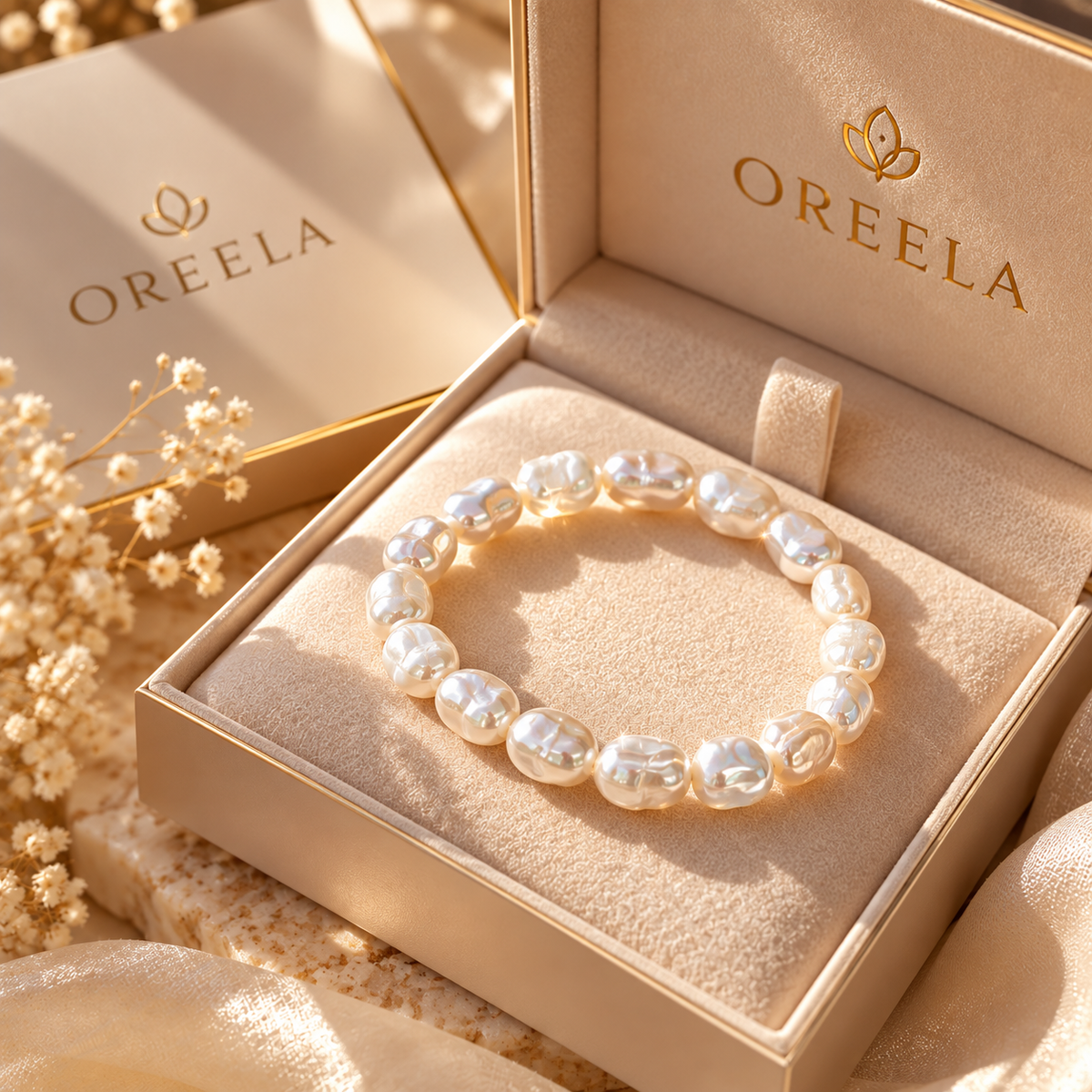 Luna Pearl Bracelet