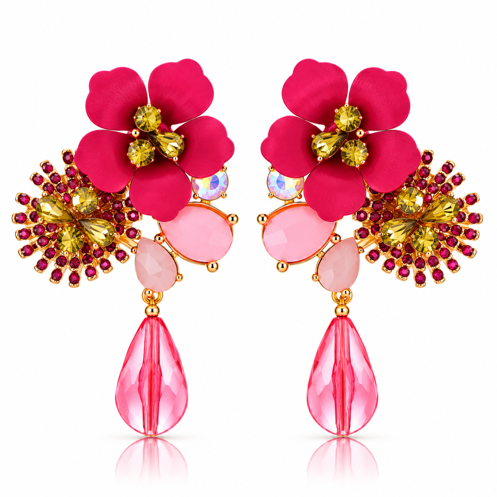Bloom Drop Earrings