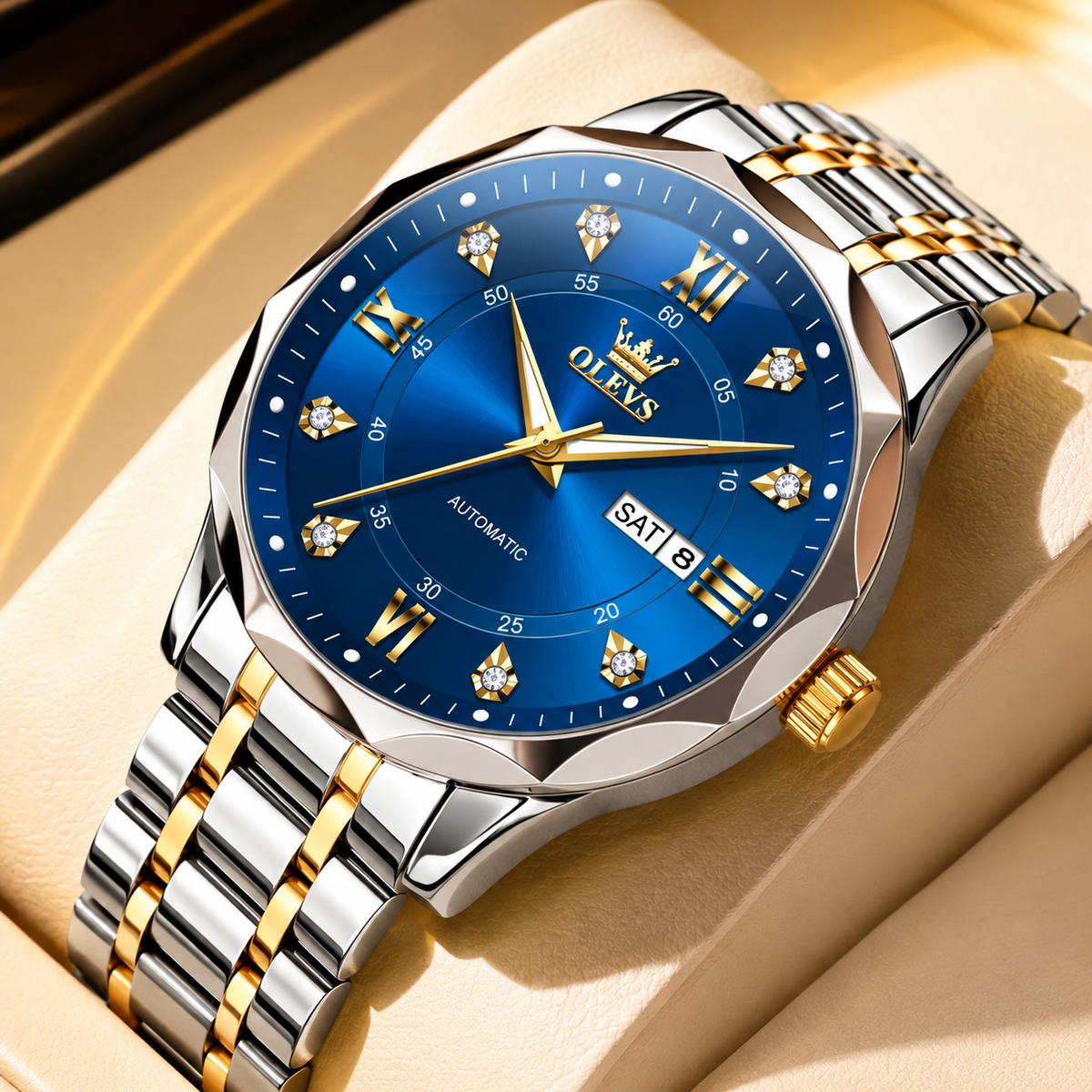Royal Blue Men's Watch