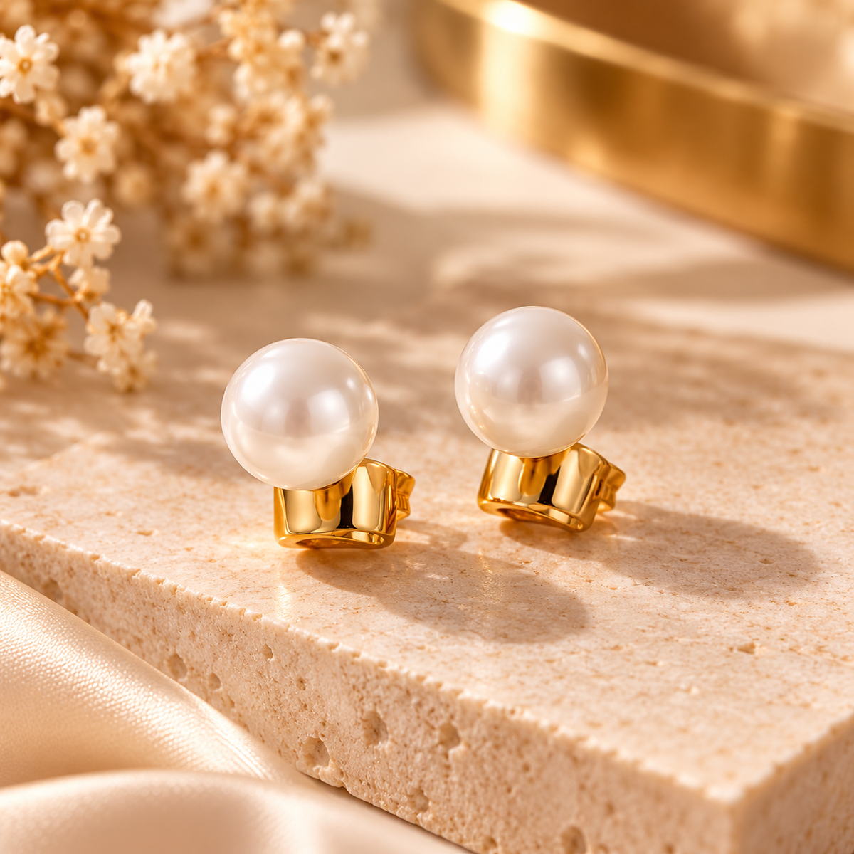 Luna Pearl Earrings