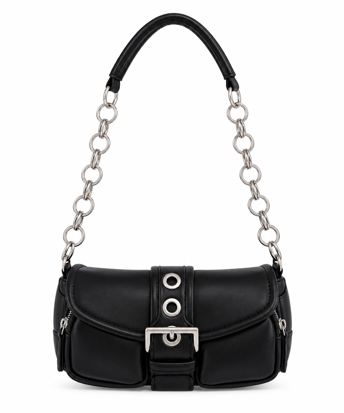 Retro Elegance Chain Shoulder Bag