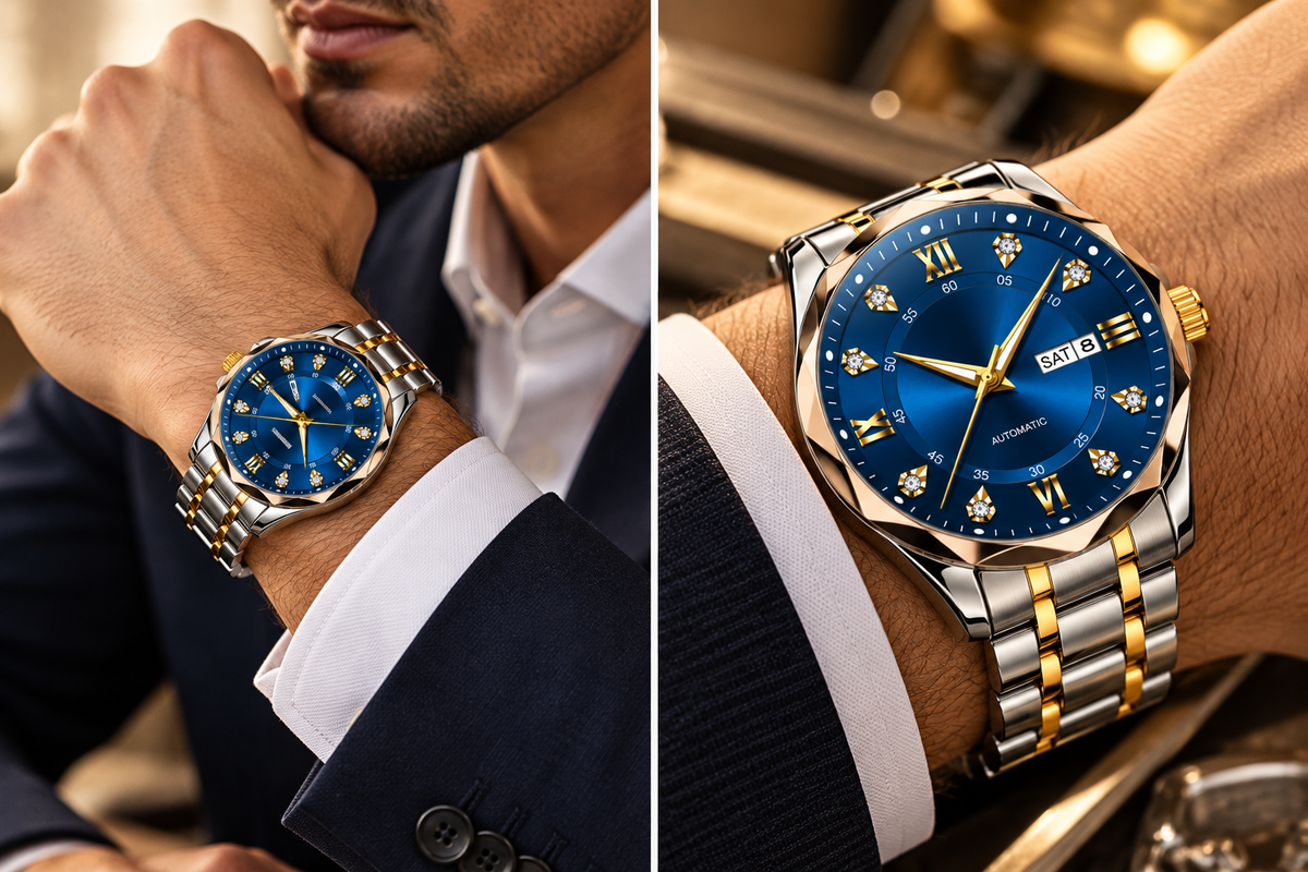 Royal Blue Men's Watch