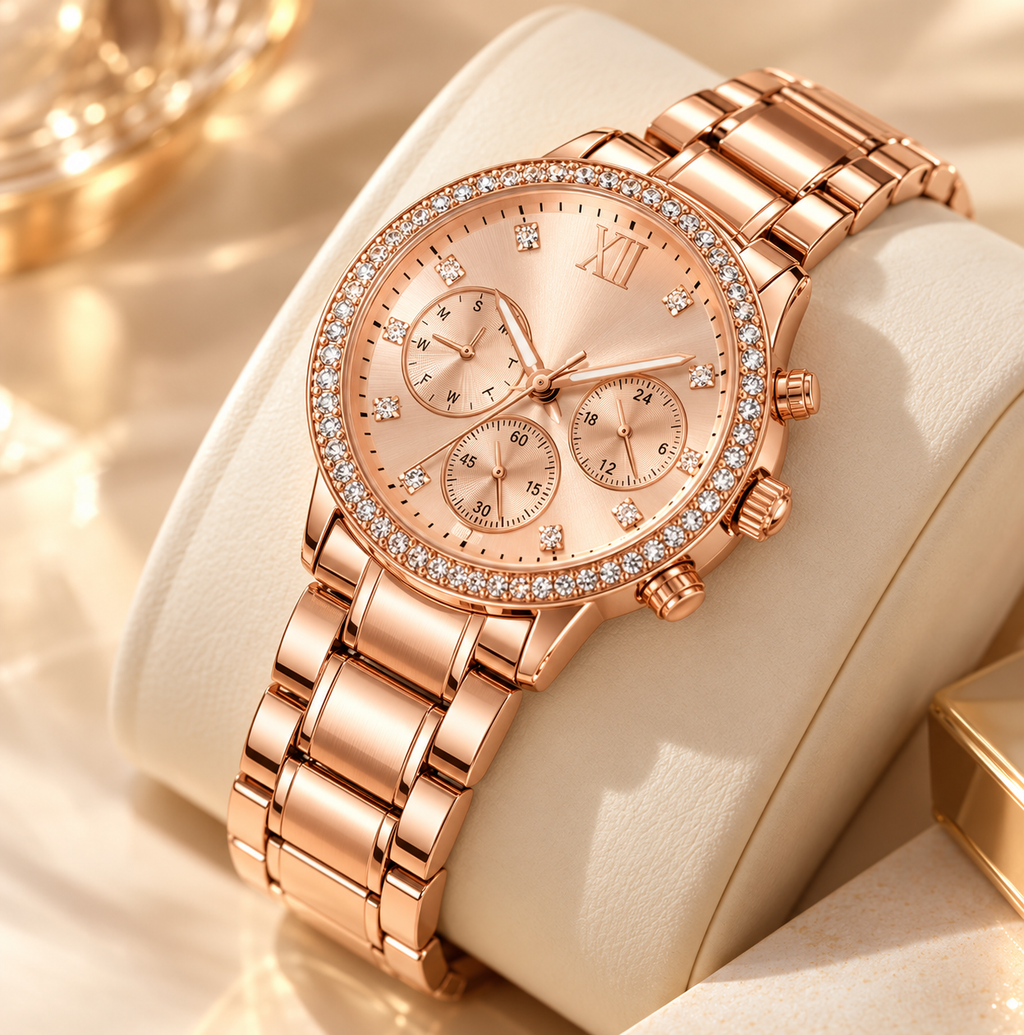 Rose Gold Elegance Watch