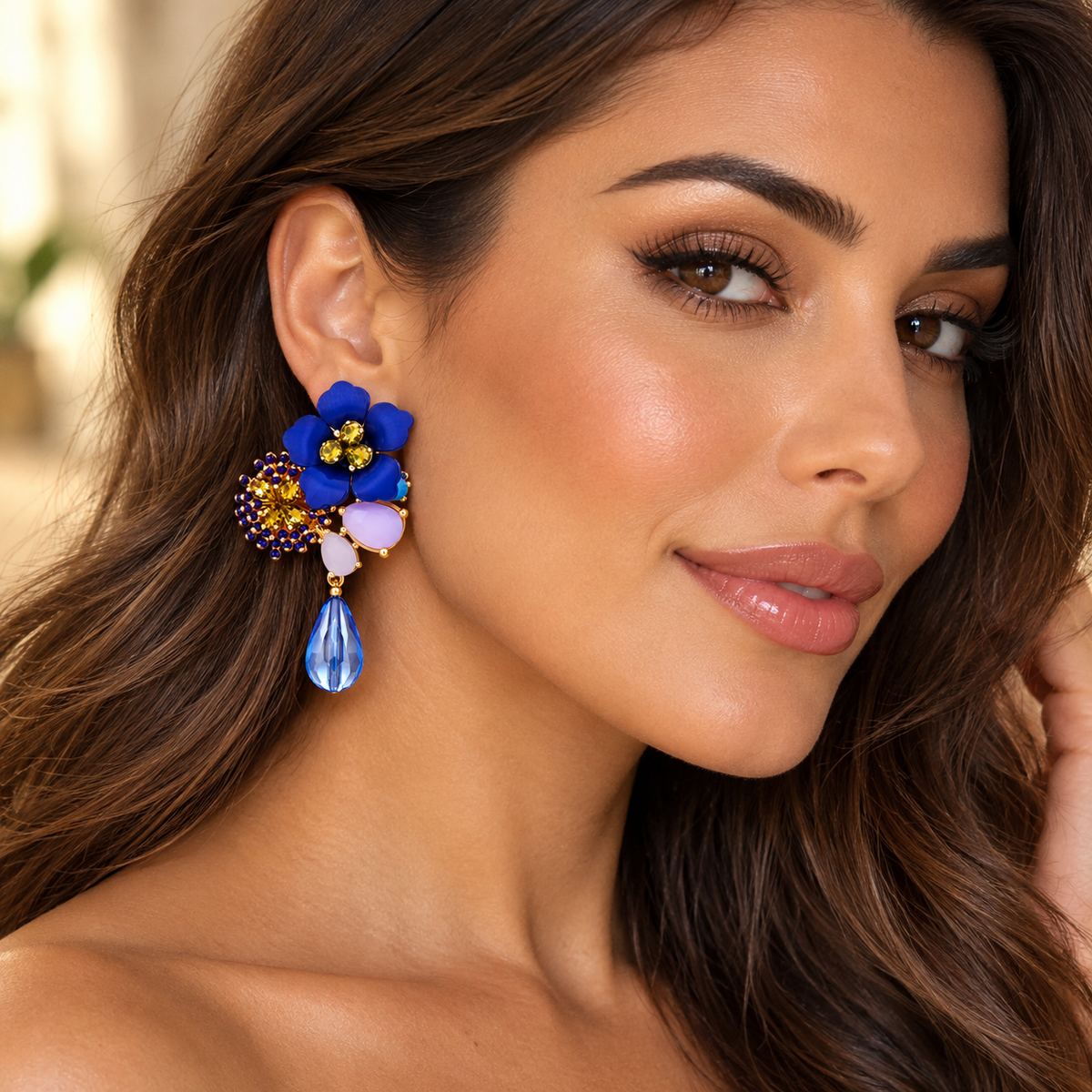 Bloom Drop Earrings
