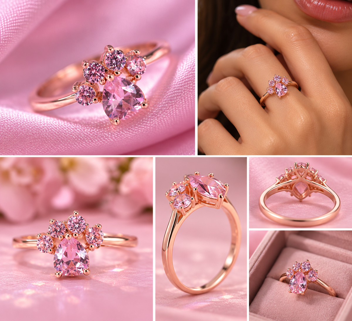 Amara Paw Ring