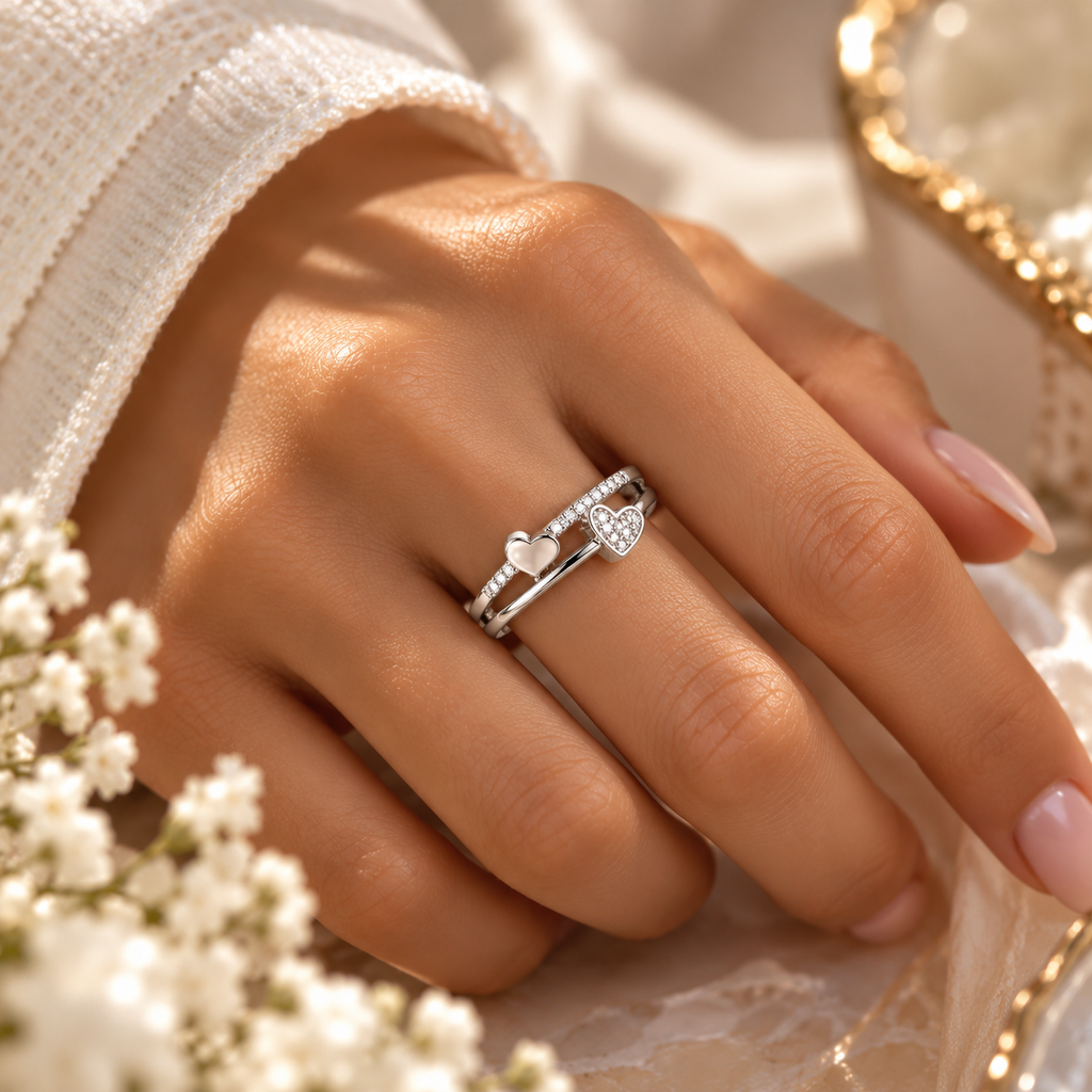 Amour Heart Ring